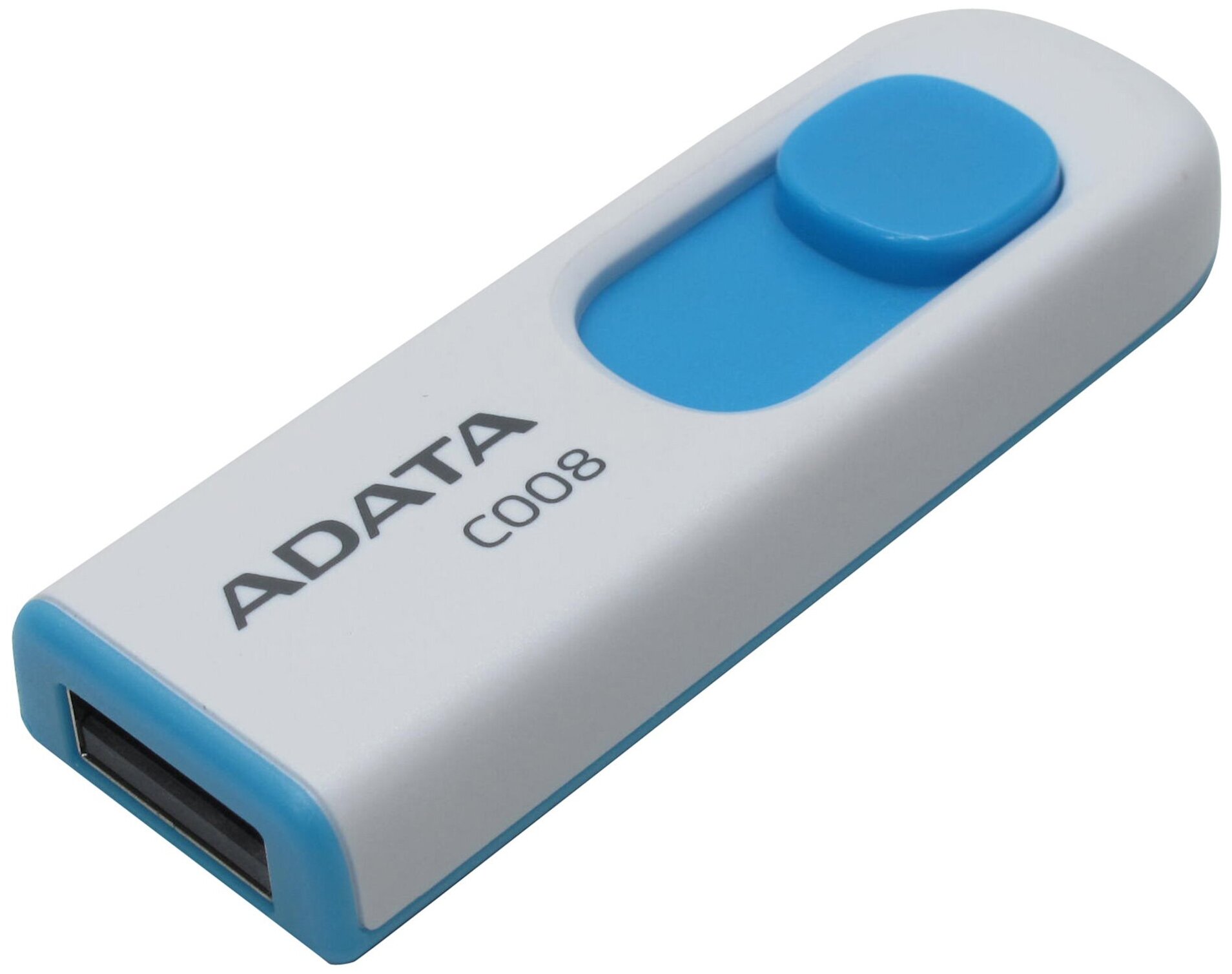 16Gb A-Data C008 white/blue USB 2.0