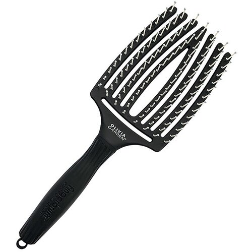 Щетка для волос Fingerbrush Care Iconic Nylon Bristles Black L