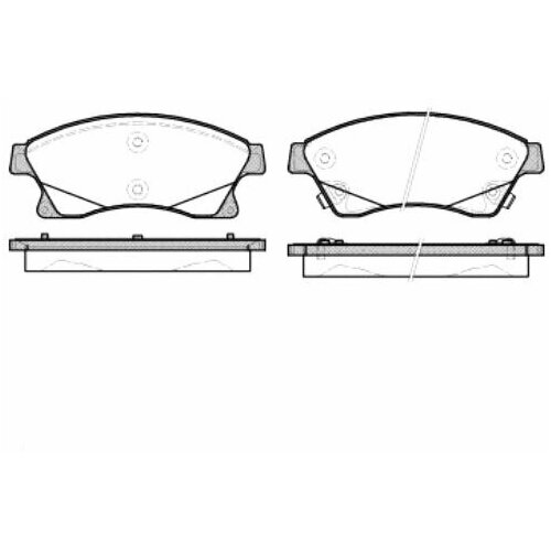 CD-8067/MTP Group Колодки тормозные передние к-кт . TRADE