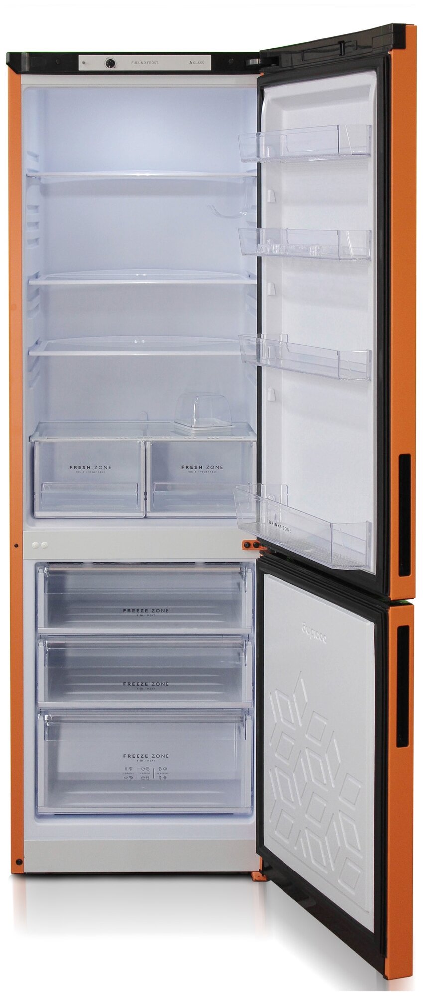 Холодильник-морозильник типа I БИРЮСА-Т6027 - фотография № 3