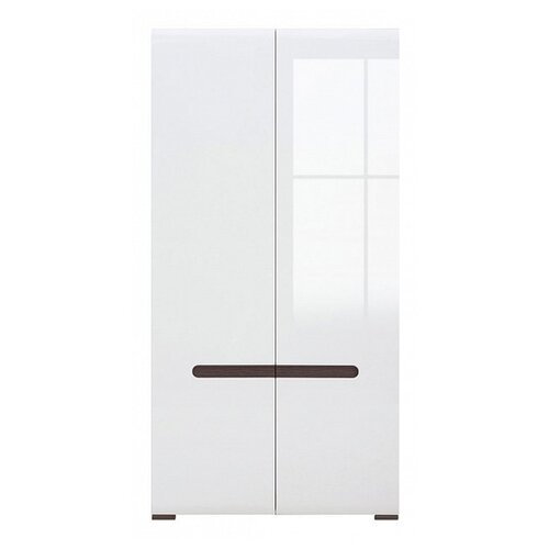 Шкаф для одежды для кухни БРВ-мебель Ацтека SZF2D/21/11, (ШхГхВ): 105х60х210 см, глянцевый белый