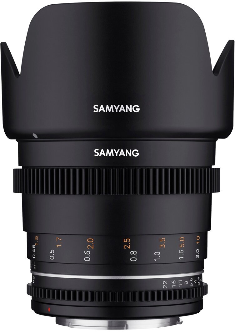 Samyang 50mm T1.5 VDSLR MK2 MFT