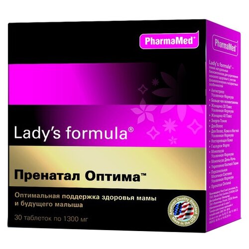 Ladys formula Пренатал Оптима таб., 30 шт.