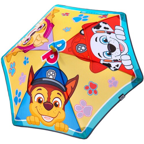 фото Зонт-трость механика, купол 90 см., мультиколор paw patrol