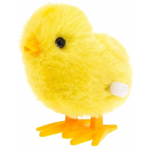 каталка игрушка сима ленд пёсик 7261496 желтый Развивающая игрушка Сима-ленд Цыплёнок, желтый