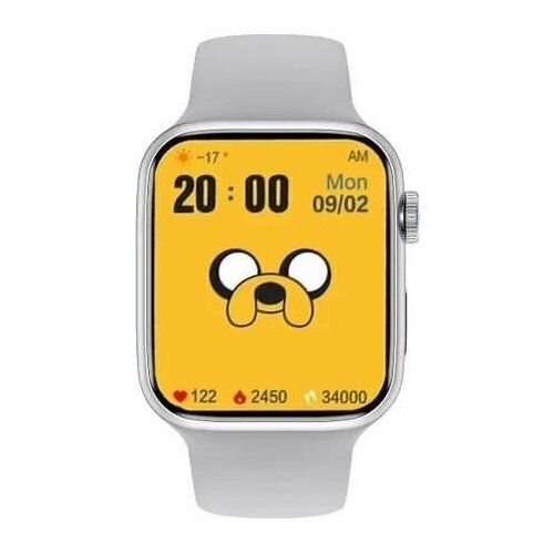 Наручные часыс силиконовым ремешкомсерыесмарт-часы 379900₽