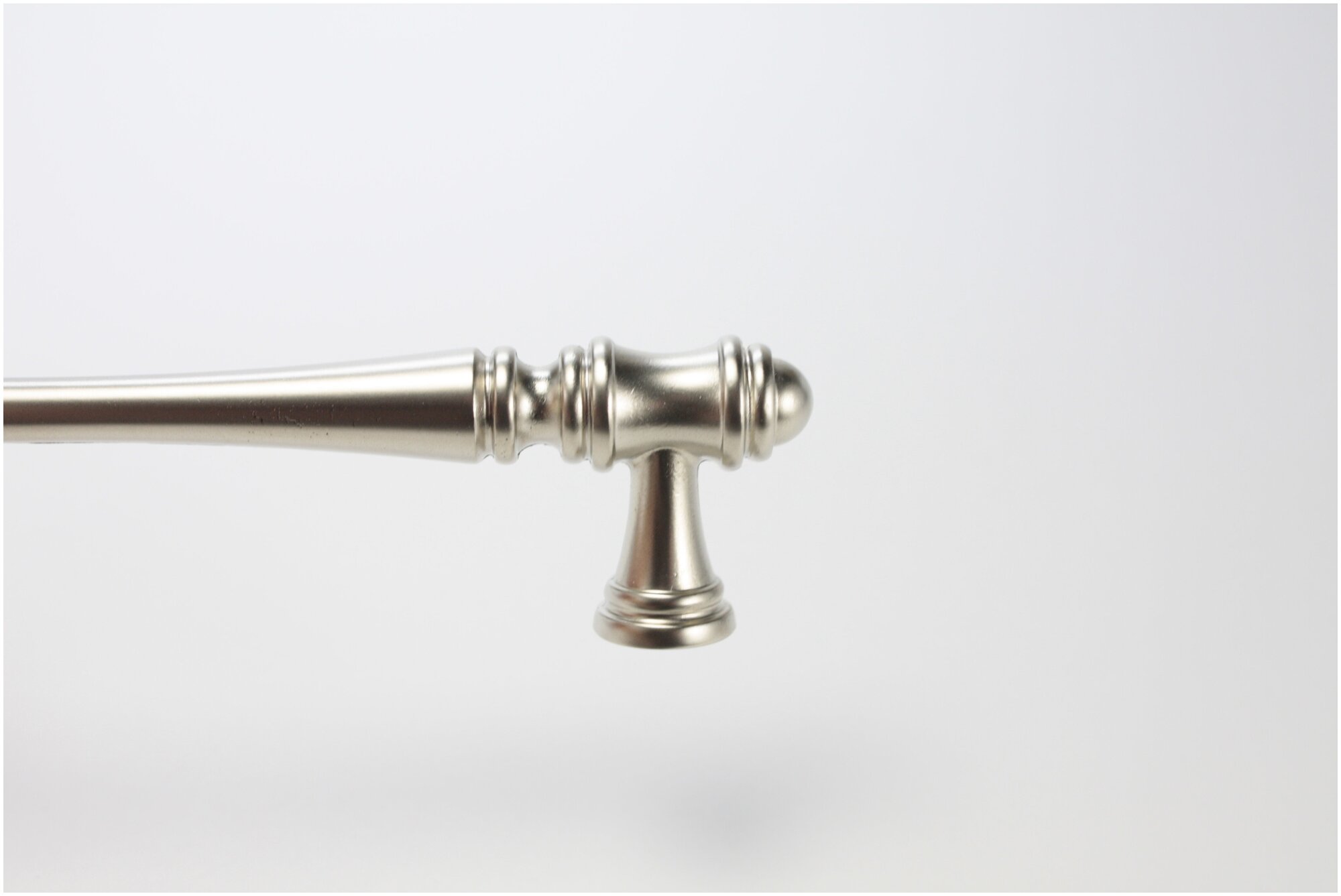 Ручка мебельная скоба Белладжио 128мм ROBERTO MARELLA Матовый никель - фотография № 14