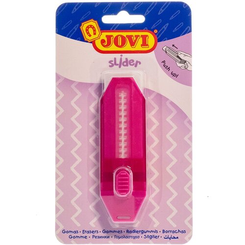 Ластик JOVI Slider прямоугольный пластик пластиковый держатель 1 шт 463₽