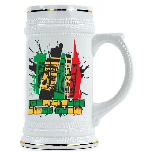 фото Пивная кружка музыкальные колонки drabs