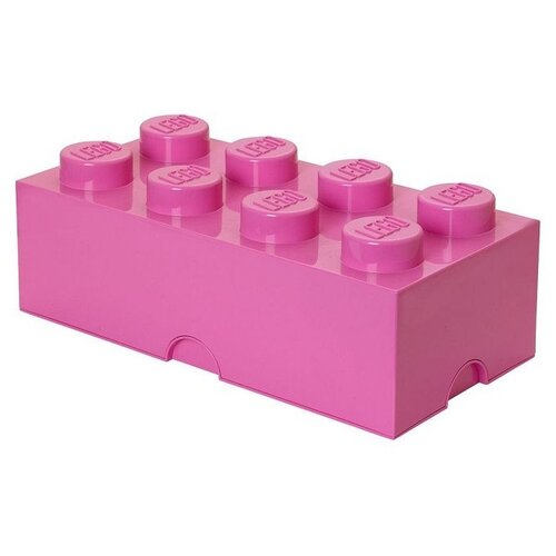 фото Ящик для хранения 8 storage brick розовый lego