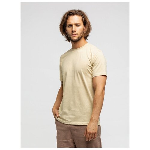 фото Футболка мужская mor, mor-2-000835-0000-1/бежевый, размер 2xl