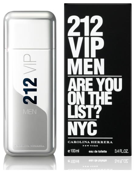 Мужская туалетная вода Carolina Herrera 212 Vip, 100 мл