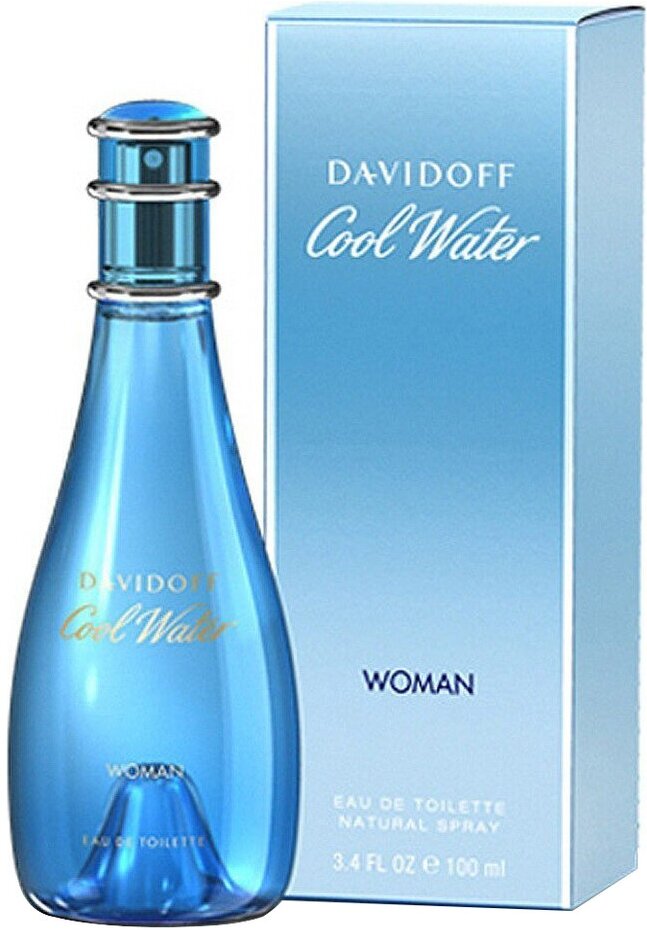 Davidoff туалетная вода Cool Water Woman, 100 мл, 100 г