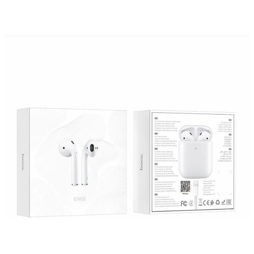 Беспроводные наушники Bluetooth Hoco EW02 Plus TWS вкладыши Белый 1 шт 161900₽