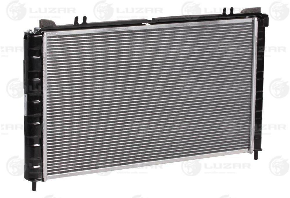 Радиатор охлаждения ВАЗ-1118 (с кондиционером) алюм. (увелич. теплоотдача) (LUZAR) LRc 01183