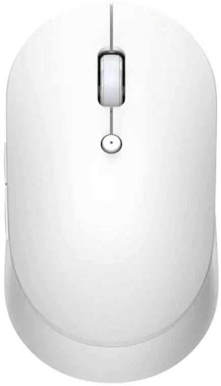 Беспроводная мышь Xiaomi Mi Dual Mode Wireless Mouse Silent Edition (Белая)