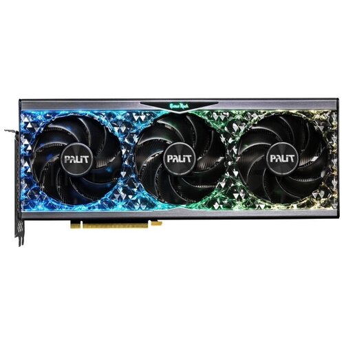Видеокарта Palit PCI-E 40 RTX4070Ti GAMEROCK PREMIUM NVIDIA GeForce RTX 4070TI 12288Mb 192 GDDR6X 231021000 HDMIx1 DPx3 HDCP Ret 10318000₽