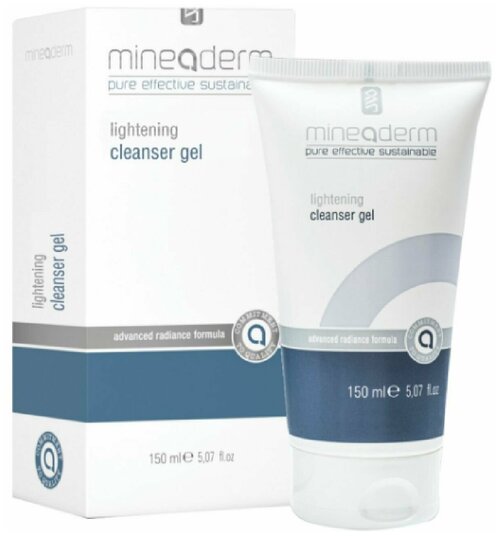 MINEADERM, Очищающий гель для яркости кожи 150мл / Lightening Cleanser Gel