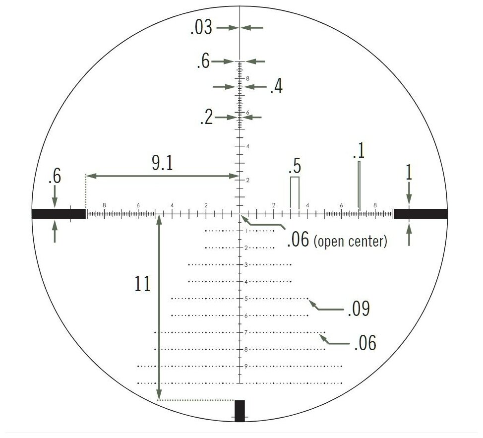 Прицел оптический Vortex Diamondback Tactical 6-24X50 FFP