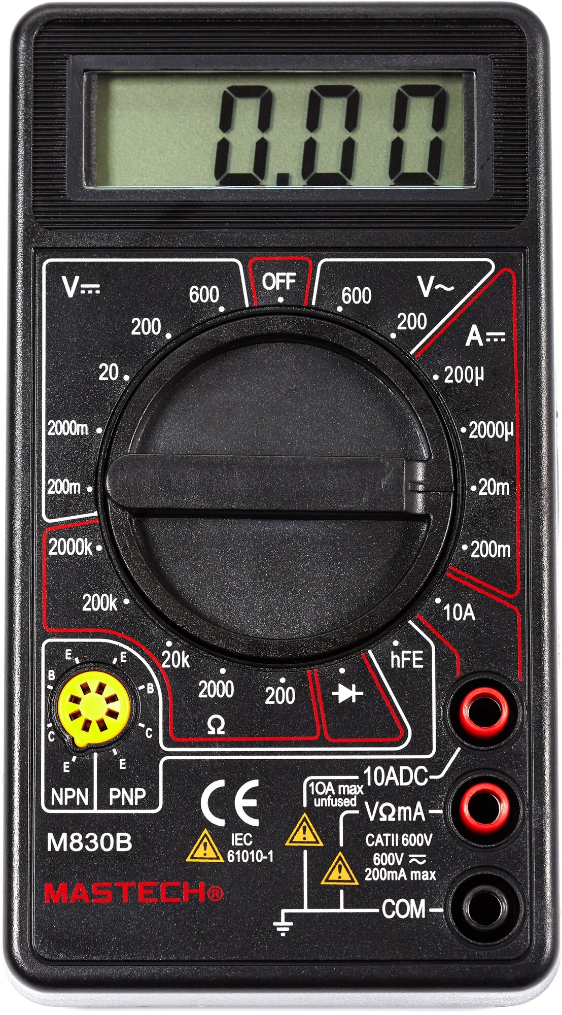 Мультиметр цифровой M830B КВТ