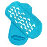 BRADEX Маска-носочки увлажняющие гелевые 1 пара, голубые - изображение