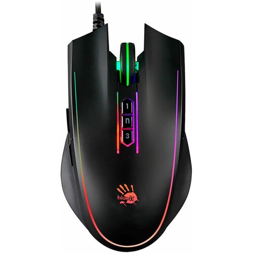 Мышь A4TECH Bloody P81s игровая оптическая проводная USB черный p81s curve activated 390000₽