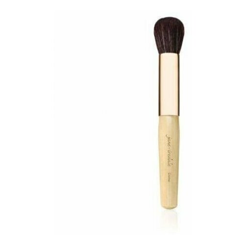 jane iredale кисть для нанесения макияжа white fan brush для румян скульптора бронзера хайлайтера Jane Iredale, Кисть для нанесения макияжа Dome Brush, для нанесения румян