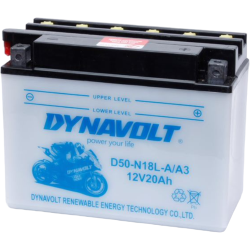 Аккумулятор Dynavolt D50-N18L-A/A3, 12V, DRY