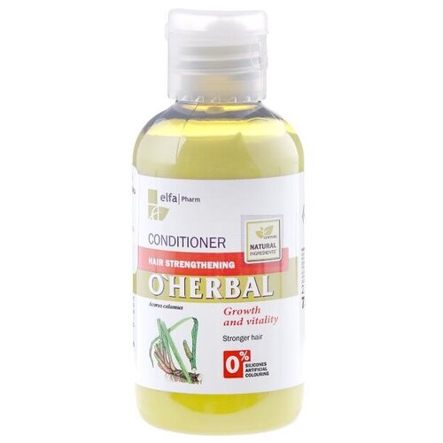 Бальзам-кондиционер для укрепления волос O HERBAL с экстрактом корня аира 75 мл