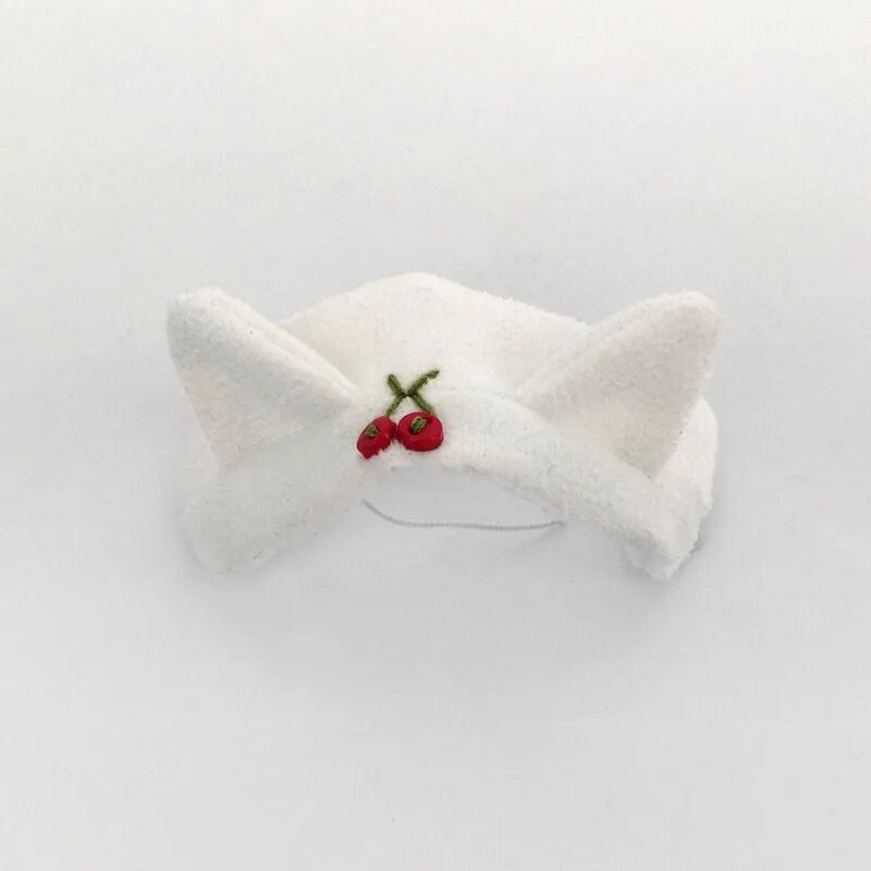 Аксессуары для кукол OB11 Повязка на голову с кошачьими ушками Белый, White