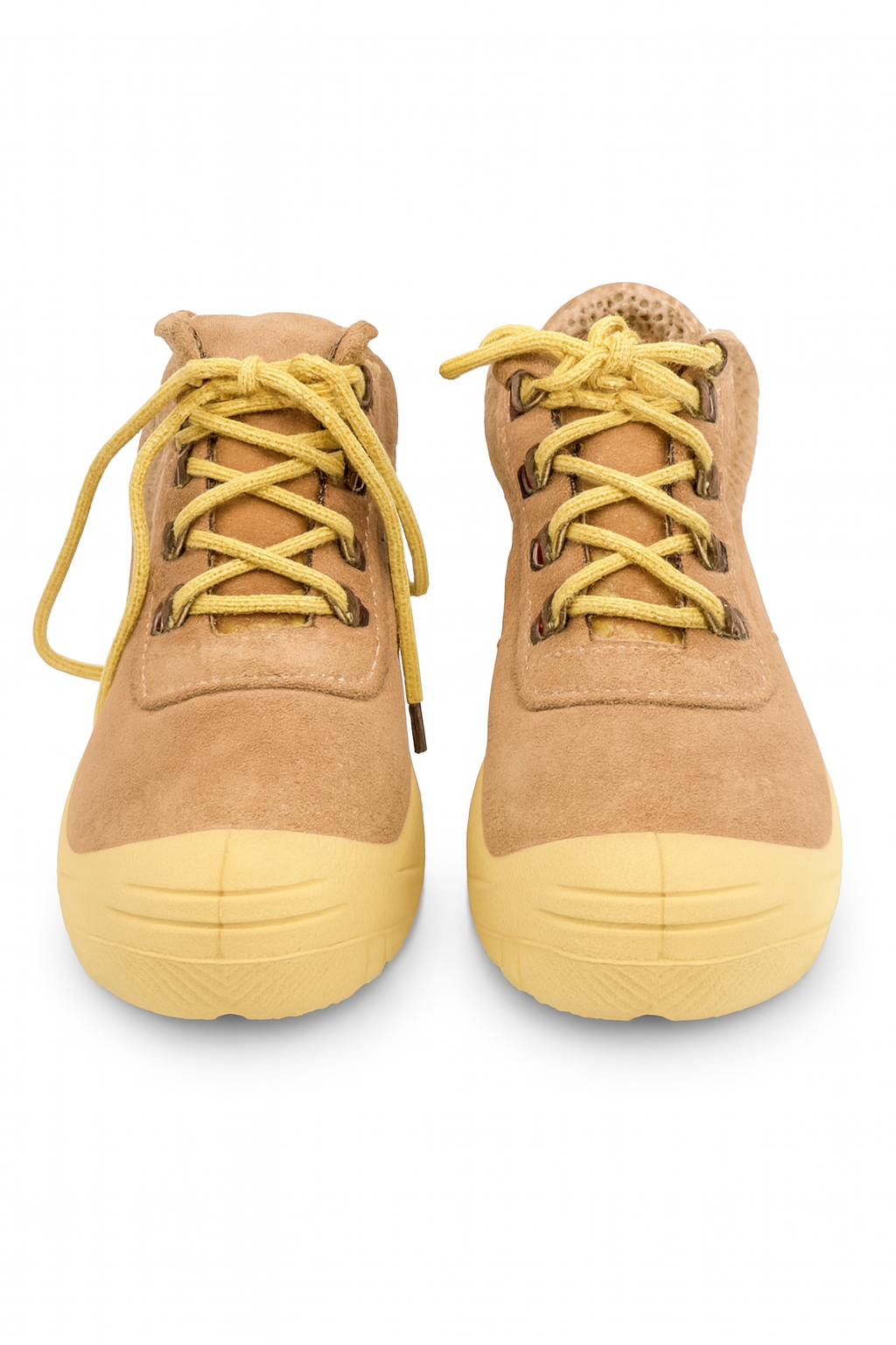 Спецобувь, полуботинки мужские, натуральный замша, противоскользящие, коричневые — фото 1