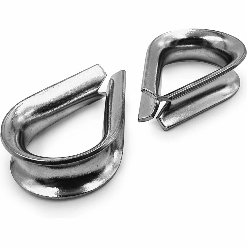 KREPFIELD Коуш Нержавеющий 8 мм ART 9073 А4 10 шт. 9073А4КОУШ8ММ-10