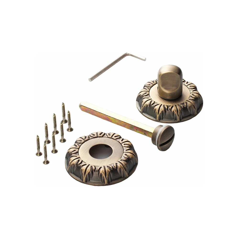 Ренц Завертка к ручкам декоративная бронза античная матовая INBK 10 MAB