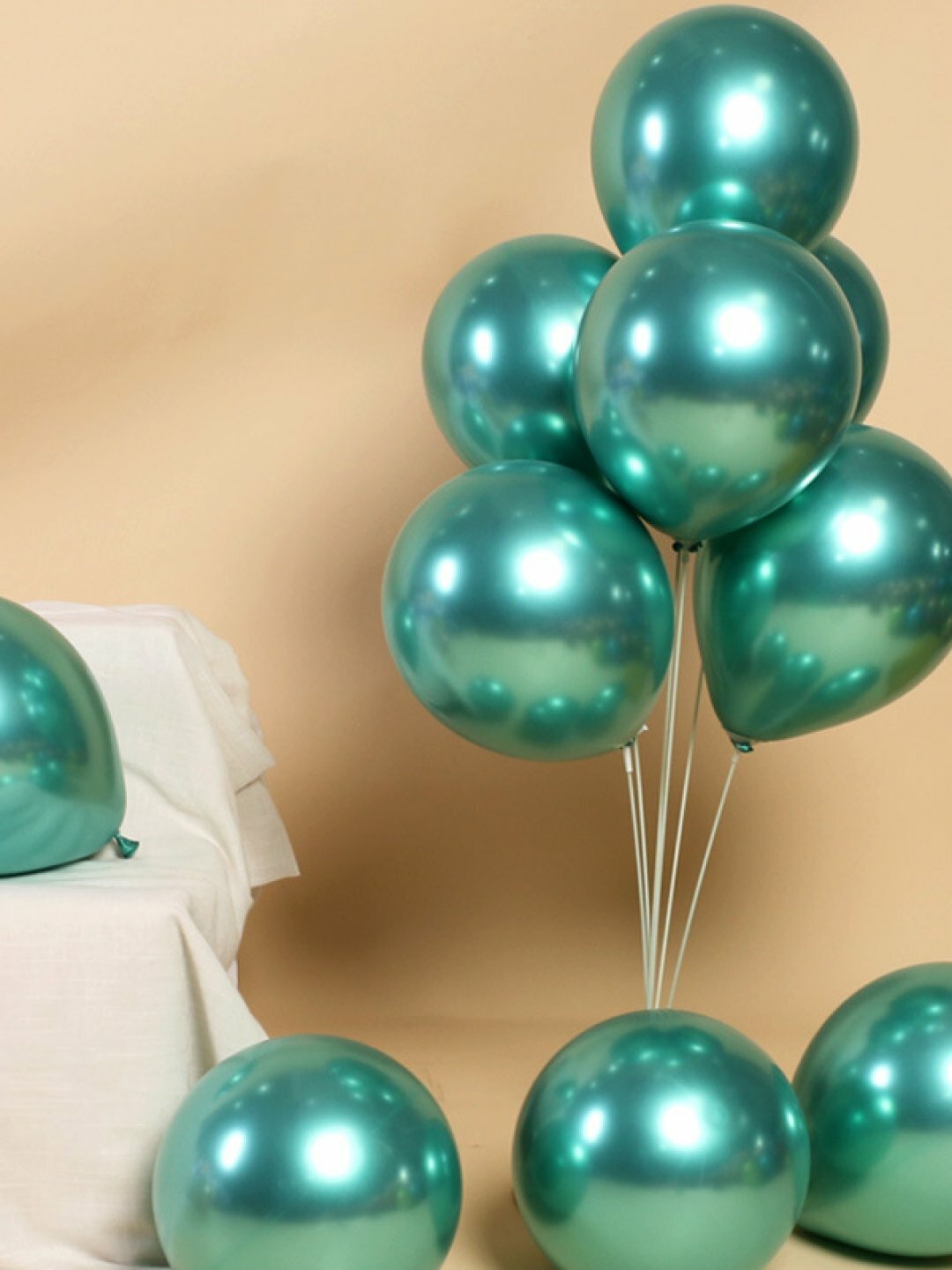 Яркие воздушные шары для любого праздника - набор из 10 штук, идеальны для оформления и создания атмосферы веселья