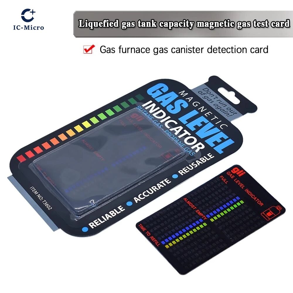 Пропан-бутан сжиженный нефтяной газ индикатор уровня в баке магнитный инструмент стержень для измерения температуры бутылки каравана