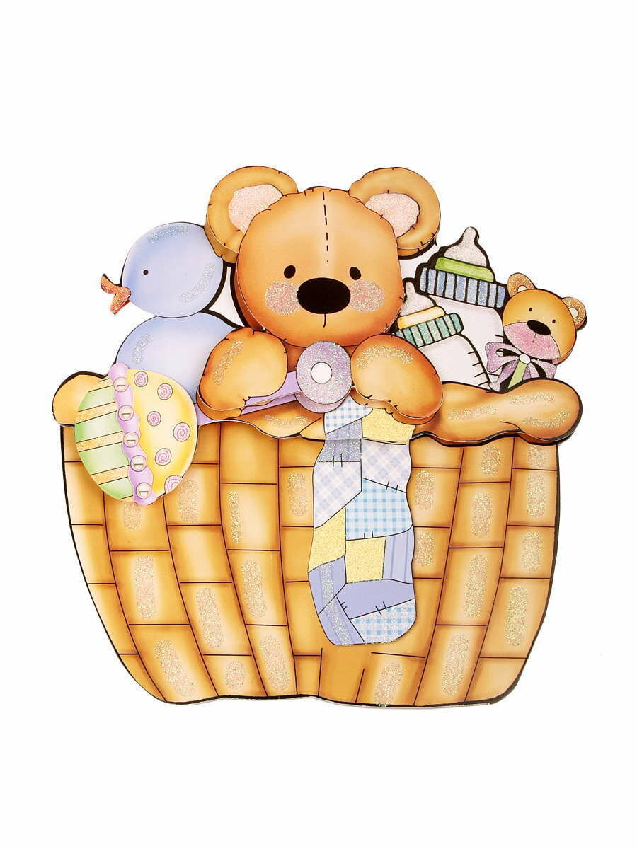 !09 Набор из 4-х декоративных наклеек 