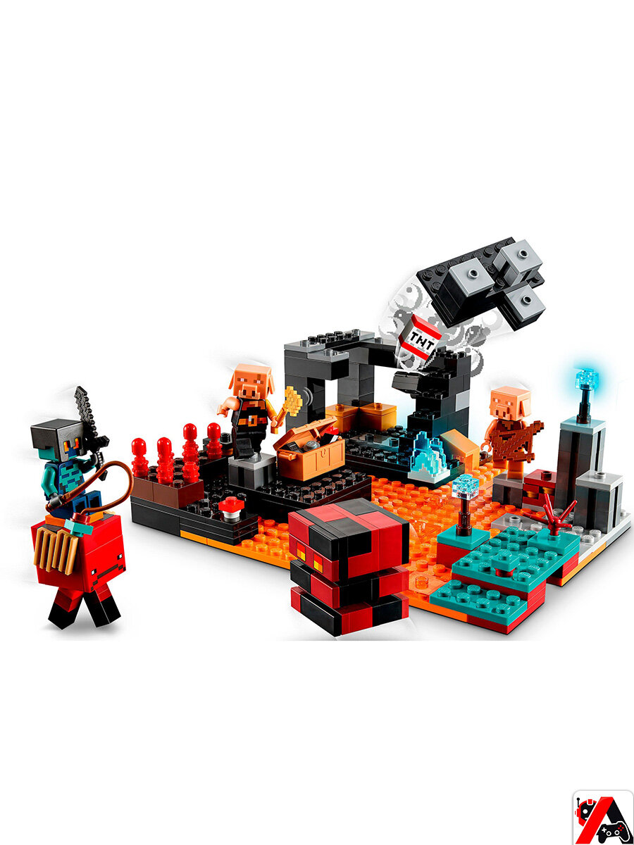 Конструктор Майнкрафт Ферма с ветряной мельницей — фото 1