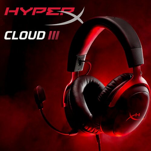 Изображение товара Наушники HyperX Cloud 3 (HyperX Cloud III) игровые проводные