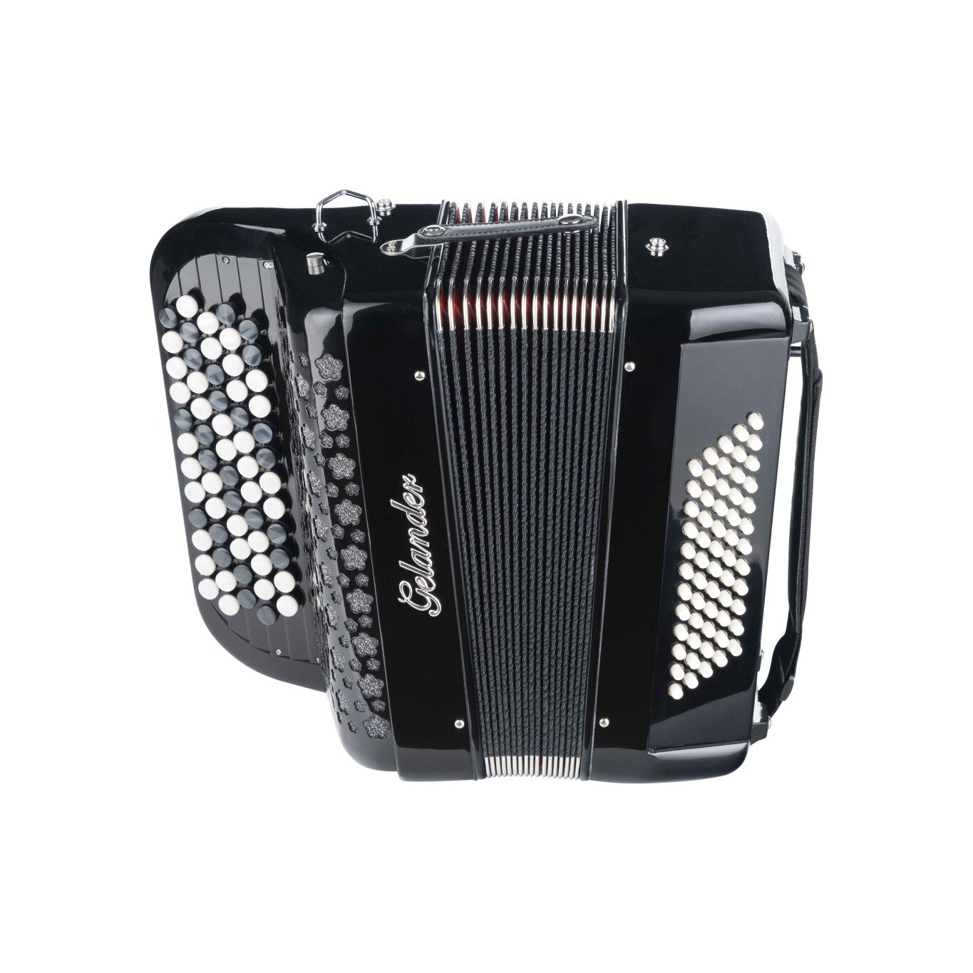 Аккордеон кнопочный Gelander GH5060-BLACK — фото 1