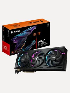 Изображение товара Видеокарта GIGABYTE AORUS Elite Radeon RX 9070 XT 16Gb (GV-R9070XTAORUS E-16GD) PI