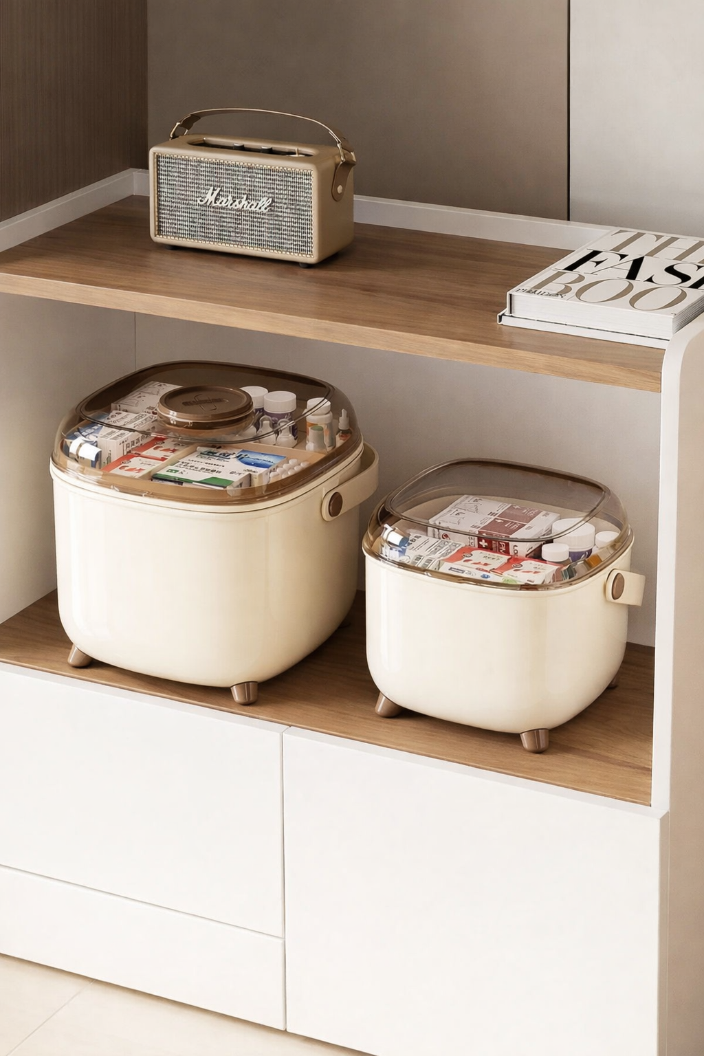 Органайзер-аптечка для лекарств и таблеток с несколькими отсеками