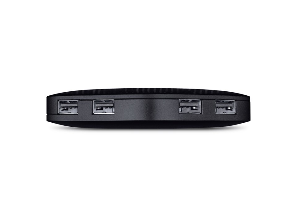 Разветвитель USB 3.0 TP-Link UH400 4порт. черный — фото 1