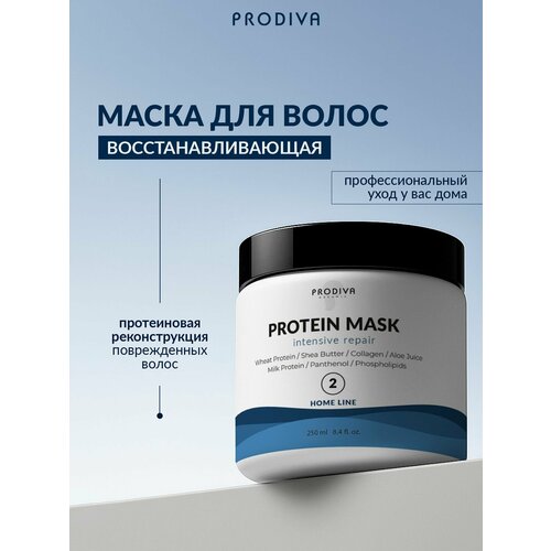 Маска для восстановления волос протеиновая реконструкция, 250 мл