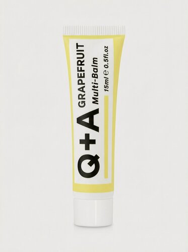 Изображение товара Бальзам для губ Q+A Grapefruit, увлажняющий, для сухой кожи, 15мл