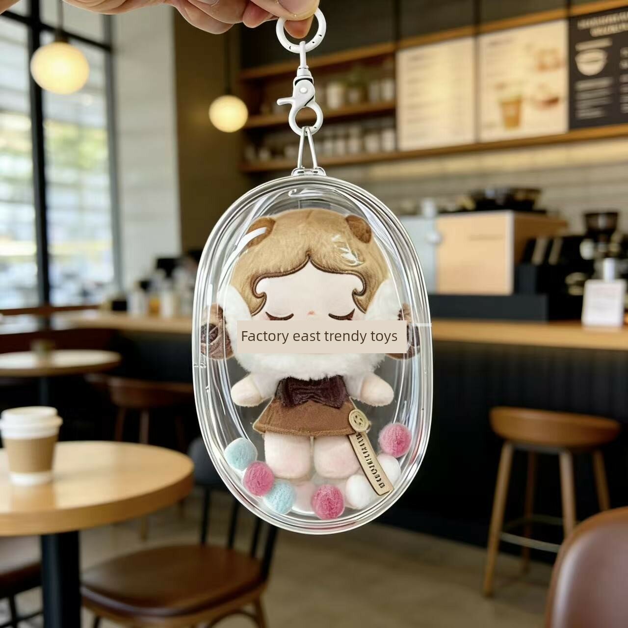 Высококачественный защитный мешок для серии SKULLPANDA Barista с антипыльным покрытием