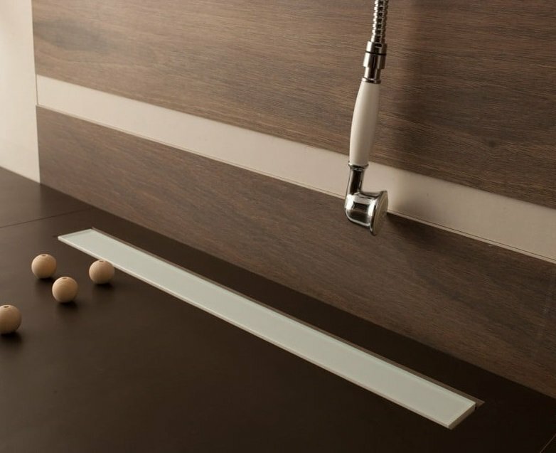 Душевой канал 750 мм Pestan Confluo Frameless White Glass Line 13701214