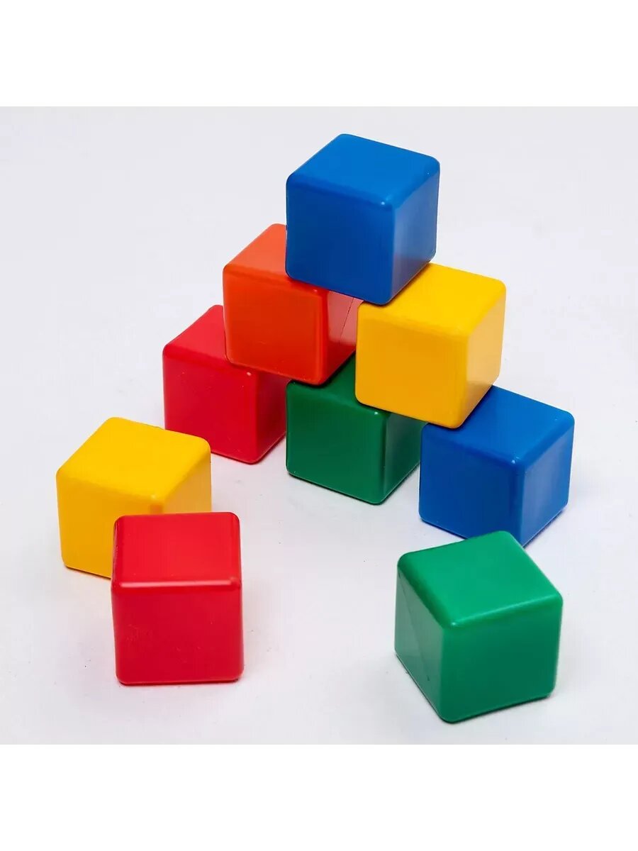 Кубики для малышей 9 шт. 6 х 6 см