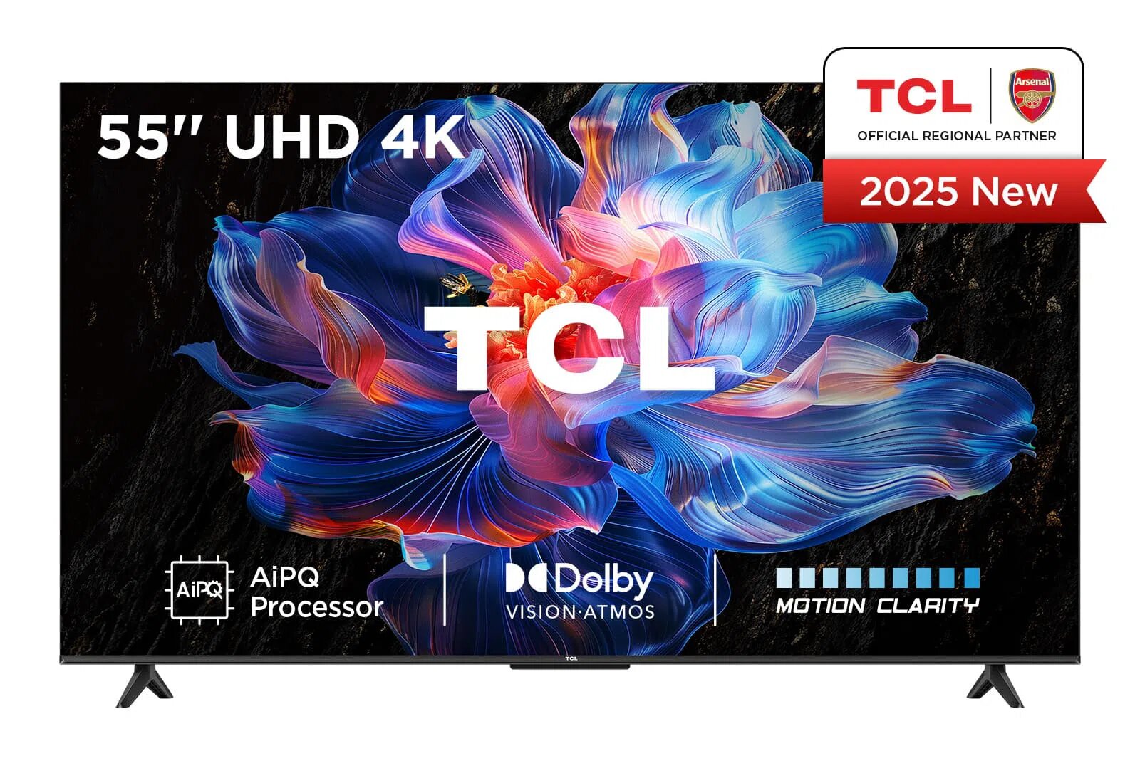 TCL 55V6C 4K Google TV | Яркое изображение, мощный звук и голосовое управление, быстрые Smart-возможности — фото 1