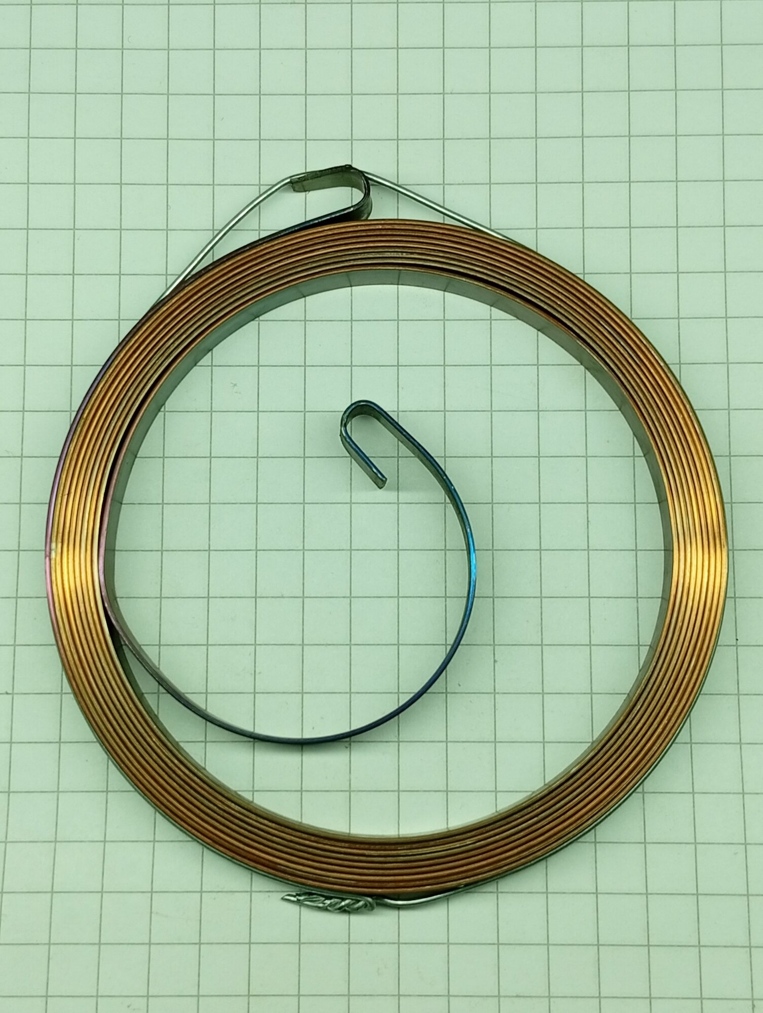 Пружина возвратная стартера для лодочного мотора TOYAMA F2.6BM, F5BMS / F4-04130005Рукоятка управления для лодочного мотора TOYAMA T2.6CBMS / T2-01000600B