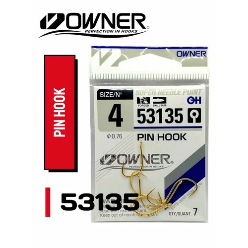 Крючок Owner 53135 Pin Hook № 4